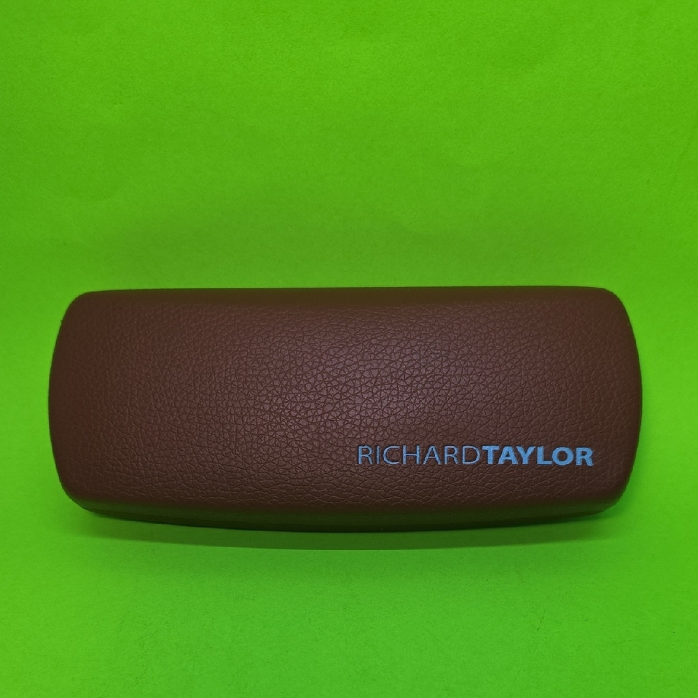 Richard Taylor Brown Clamshell Eyeglass Case (Case Only)